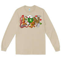 Mushroom Christmas lpn certified nursing assistant Long Sleeve Tee - LillyAllenDesigns