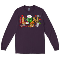Plum Christmas lpn certified nursing assistant Long Sleeve Tee - LillyAllenDesigns
