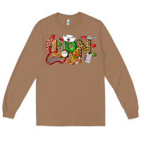 Toasted Coconut Christmas lpn certified nursing assistant Long Sleeve Tee - LillyAllenDesigns