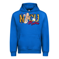Cobalt Nicu Mama Urban Hoodie - CowhideDigitalArt