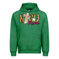 Emerald Nicu Mama Urban Hoodie - CowhideDigitalArt