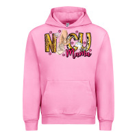 Fuchsia Pink Nicu Mama Urban Hoodie - CowhideDigitalArt