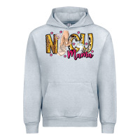 Heather Grey Nicu Mama Urban Hoodie - CowhideDigitalArt
