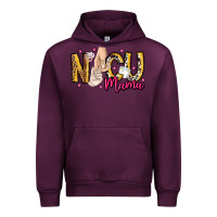 Mauve Wine Nicu Mama Urban Hoodie - CowhideDigitalArt