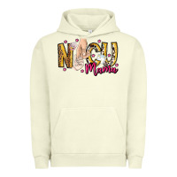 Pigment Pistachio Nicu Mama Urban Hoodie - CowhideDigitalArt