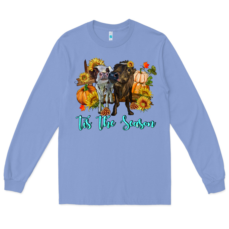 Tis The Season Cows Long Sleeve Tee by RanaPortraitStore | Teevron