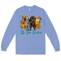 Colony Blue Tis The Season Cows Long Sleeve Tee - RanaPortraitStore