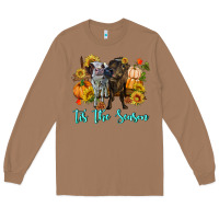 Toasted Coconut Tis The Season Cows Long Sleeve Tee - RanaPortraitStore