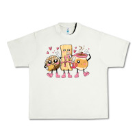 Pistachio mexican pan dulce cartoon characters Urban Heavy Tee - MaliasSmallBusiness