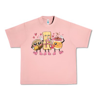 Salmon mexican pan dulce cartoon characters Urban Heavy Tee - MaliasSmallBusiness