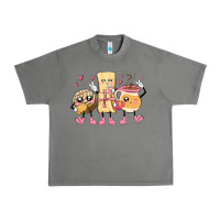 Tornado mexican pan dulce cartoon characters Urban Heavy Tee - MaliasSmallBusiness