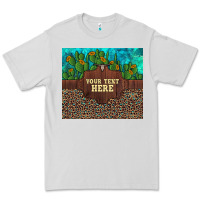 Dove Grey preview custom cactus and sunflowers leopard turquoise Premium Tee - Artiststas