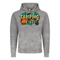 Cloud Rock camping life Vintage Hoodie - NancyCooperArtShop