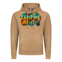 Vintage Camel camping life Vintage Hoodie - NancyCooperArtShop