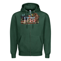 Sports Green Eat. 1776 eagle 4th of july Zipper Hoodie - HowdyJamesFarm