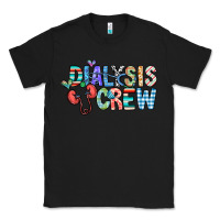 Black dialysis crew Classic Tee - CowhideDigitalArt