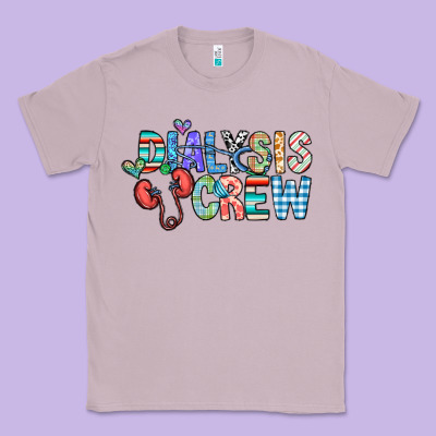 Dialysis Crew Classic Tee Designed By Cowhidedigitalart