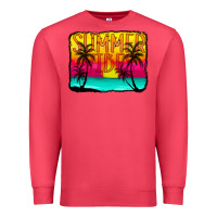 Cardinal summer vibes Premium Sweatshirt - CowCowDesign