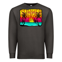 Smoke summer vibes Premium Sweatshirt - CowCowDesign