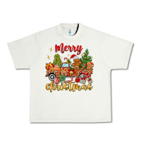 Pistachio merry christmas gingerbread truck Urban Heavy Tee - MaliasSmallBusiness