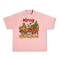 Salmon merry christmas gingerbread truck Urban Heavy Tee - MaliasSmallBusiness
