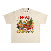 Sandshell merry christmas gingerbread truck Urban Heavy Tee - MaliasSmallBusiness