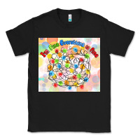 Black im fine everything is fine with lights Classic Tee - MaliasSmallBusiness