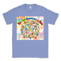 Colony Blue im fine everything is fine with lights Classic Tee - MaliasSmallBusiness