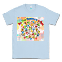 Dusty Blue im fine everything is fine with lights Classic Tee - MaliasSmallBusiness