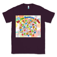 Plum im fine everything is fine with lights Classic Tee - MaliasSmallBusiness