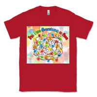 Red im fine everything is fine with lights Classic Tee - MaliasSmallBusiness