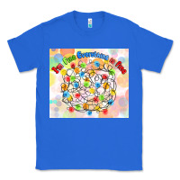 True Royal im fine everything is fine with lights Classic Tee - MaliasSmallBusiness