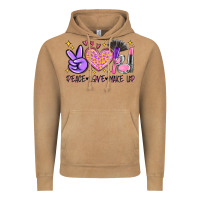 Vintage Camel peace love make up Vintage Hoodie - MaliasSmallBusiness