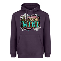 Plum blessed mini Heavyweight Hoodie - OliviaCreatesArt