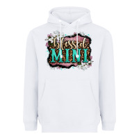 White blessed mini Heavyweight Hoodie - OliviaCreatesArt