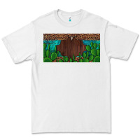 White western cactus leopard and turquoise custom nametext license plate Premium Tee - Artiststas