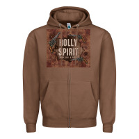 Chestnut holly spirit come like a flood Zipper Hoodie - TumblerDesignByShophia