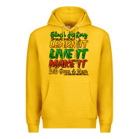 Lemon Black history learn it live it make it 365 days Premium Hoodie - HowdyJamesFarm