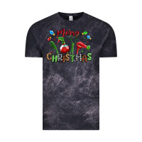 Cloud Black merry christmas hair dresser Vintage Tee - MaliasSmallBusiness