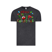 Vintage Black merry christmas hair dresser Vintage Tee - MaliasSmallBusiness