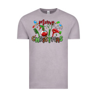 Vintage Zinc merry christmas hair dresser Vintage Tee - MaliasSmallBusiness