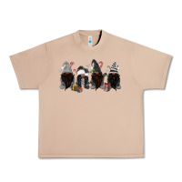 Burro grey christmas afro gnomies Urban Heavy Tee - MaliasSmallBusiness