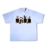 Grape Ice grey christmas afro gnomies Urban Heavy Tee - MaliasSmallBusiness