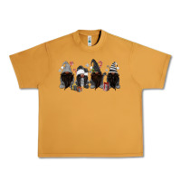 Peanut Butter grey christmas afro gnomies Urban Heavy Tee - MaliasSmallBusiness