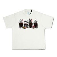 Pistachio grey christmas afro gnomies Urban Heavy Tee - MaliasSmallBusiness