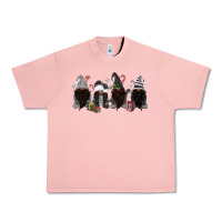 Salmon grey christmas afro gnomies Urban Heavy Tee - MaliasSmallBusiness