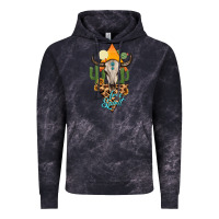 Cloud Black free spirit bull skull Vintage Hoodie - MaliasSmallBusiness