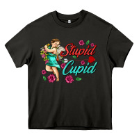 Asphalt stupid cupid Heavy Core Tee - AdoDesignShop