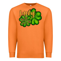 Carrot St. Patrick's Lucky and shamrock Premium Sweatshirt - OliviaCreatesArt
