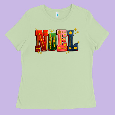 Noel Ladies Tee Designed By Adodesignshop